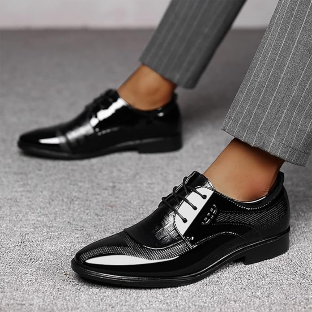 Myralio Derby Verniz – Sobriedad y Elegancia para Hombre