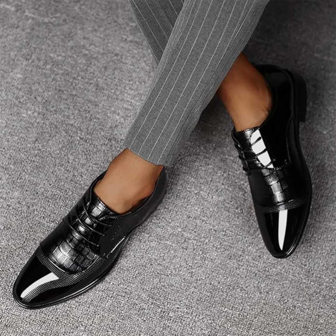 Myralio Derby Verniz – Sobriedad y Elegancia para Hombre