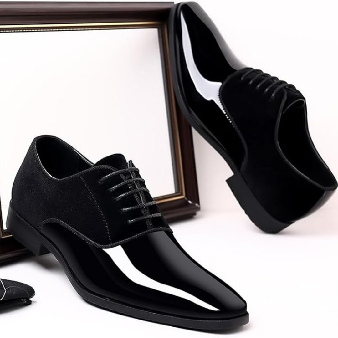 Myralio Derby Verniz Elegance – Clase y Versatilidad en Sintético