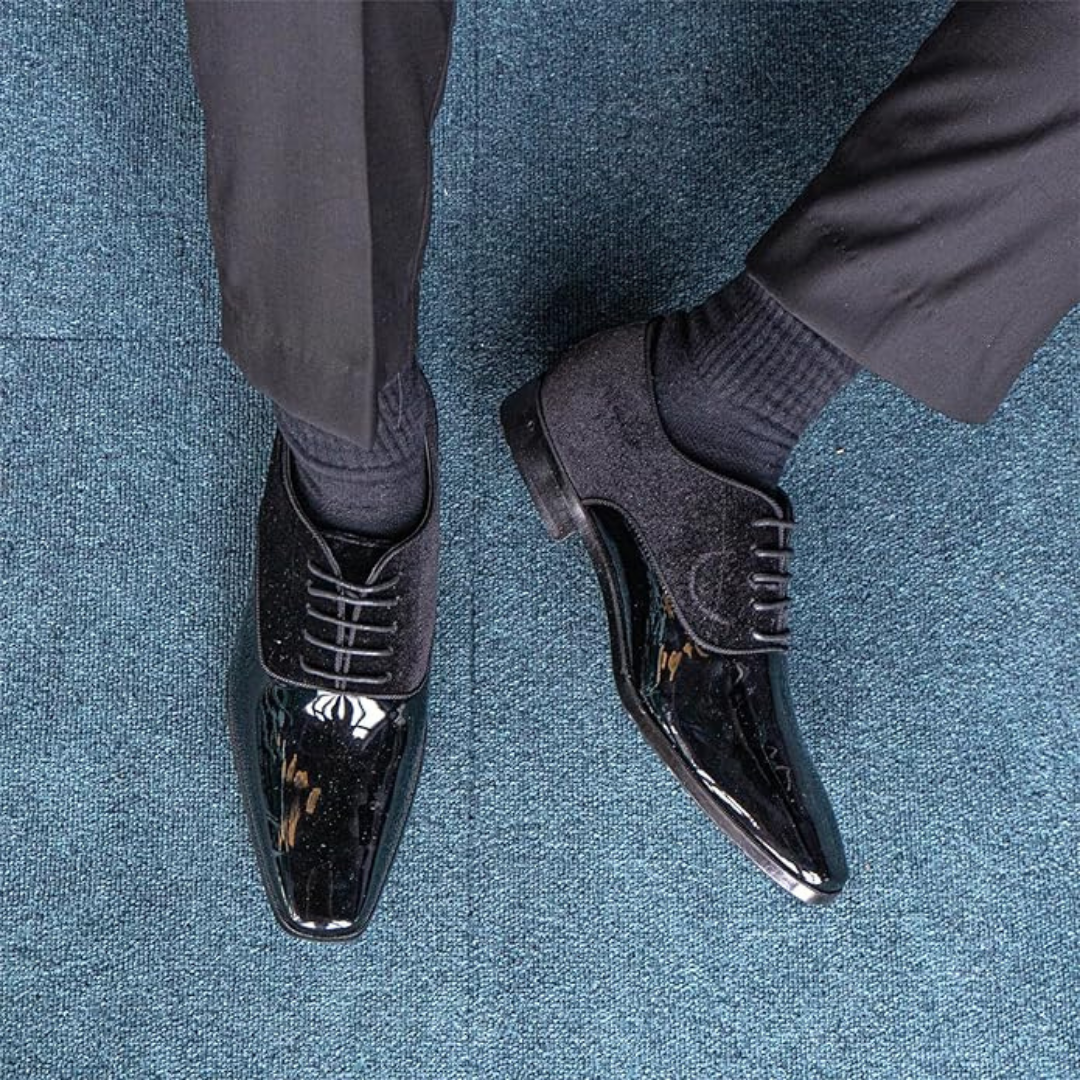 Myralio Derby Verniz Elegance – Clase y Versatilidad en Sintético